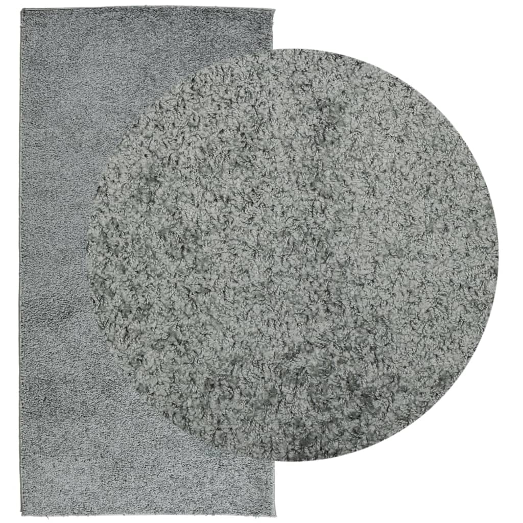 VidaXL tapis pamplona shaggy poils longs moderne 100x200 cm vert