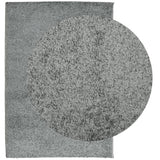 VidaXL tapis pamplona shaggy poils longs moderne 140x200 cm vert