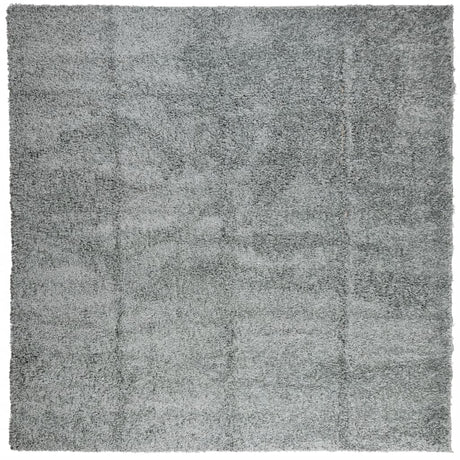VidaXL tapis pamplona shaggy poils longs moderne 160x160 cm vert