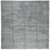 VidaXL tapis pamplona shaggy poils longs moderne 200x200 cm vert