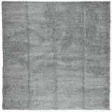 VidaXL tapis pamplona shaggy poils longs moderne 240x240 cm vert