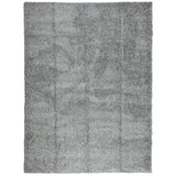 VidaXL tapis pamplona shaggy poils longs moderne 300x400 cm vert
