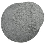 VidaXL tapis pamplona shaggy poils longs moderne ø 80 cm vert