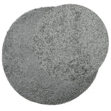 VidaXL tapis pamplona shaggy poils longs moderne ø 100 cm vert