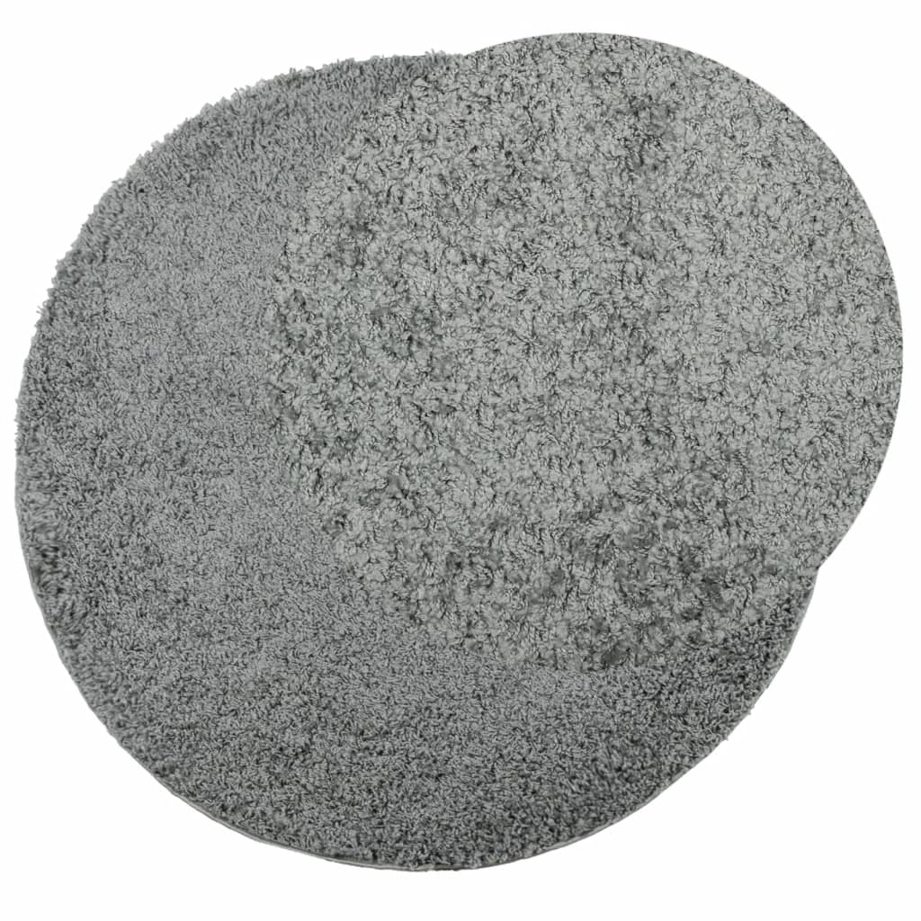 VidaXL tapis pamplona shaggy poils longs moderne ø 120 cm vert