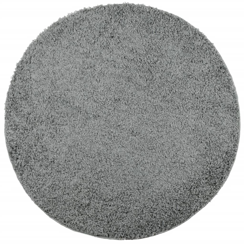 Vidaxx tapis pamplona shaggy poils longs moderne ø 200 cm vert
