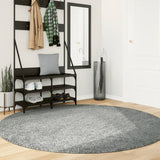 Vidaxx tapis pamplona shaggy poils longs moderne ø 200 cm vert