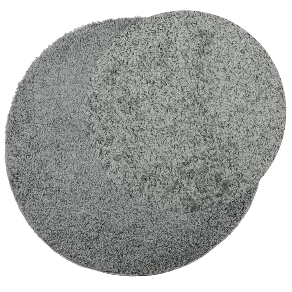 VidaXL tapis pamplona shaggy poils longs moderne ø 280 cm vert