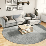 VidaXL tapis pamplona shaggy poils longs moderne ø 280 cm vert