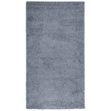 VidaXL tapis pamplona shaggy poils longs moderne 60x110 cm bleu
