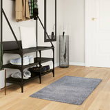 VidaXL tapis pamplona shaggy poils longs moderne 60x110 cm bleu