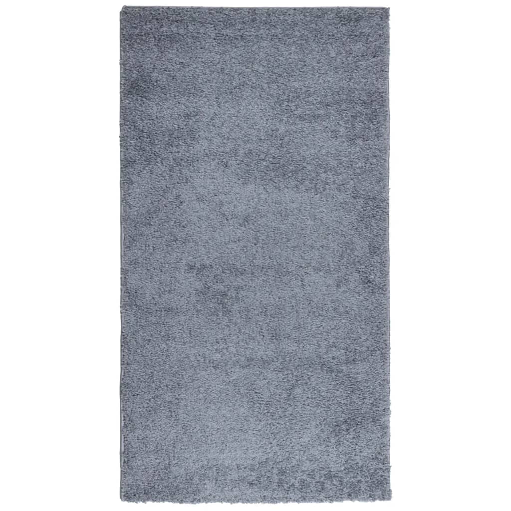 Vidaxl Rug Pamplona Shaggy Vysoce moderní 80x150 cm modrá