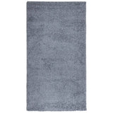 VidaXL tapis pamplona shaggy poils longs moderne 80x150 cm bleu