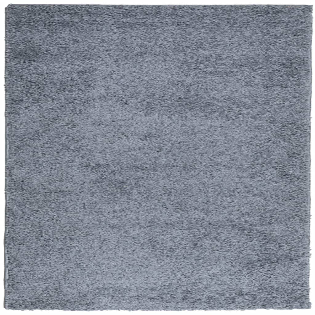 Vidaxl Rug Pamplona Shaggy Svært moderne 120x120 cm blå