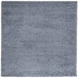 VidaXL tapis pamplona shaggy poils longs moderne 160x160 cm bleu