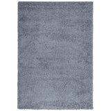 VidaXL tapis pamplona shaggy poils longs moderne 160x230 cm bleu