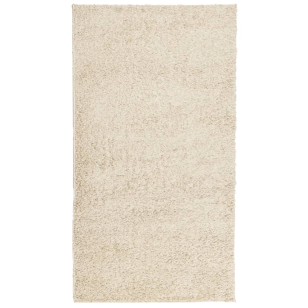 Vidaxx tapis pamplona shaggy poils longs moderne 60x110 cm couleur or