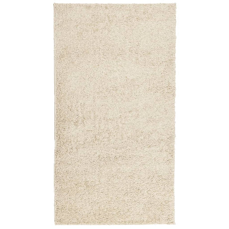 Vidaxx tapis pamplona shaggy poils longs moderne 60x110 cm couleur or