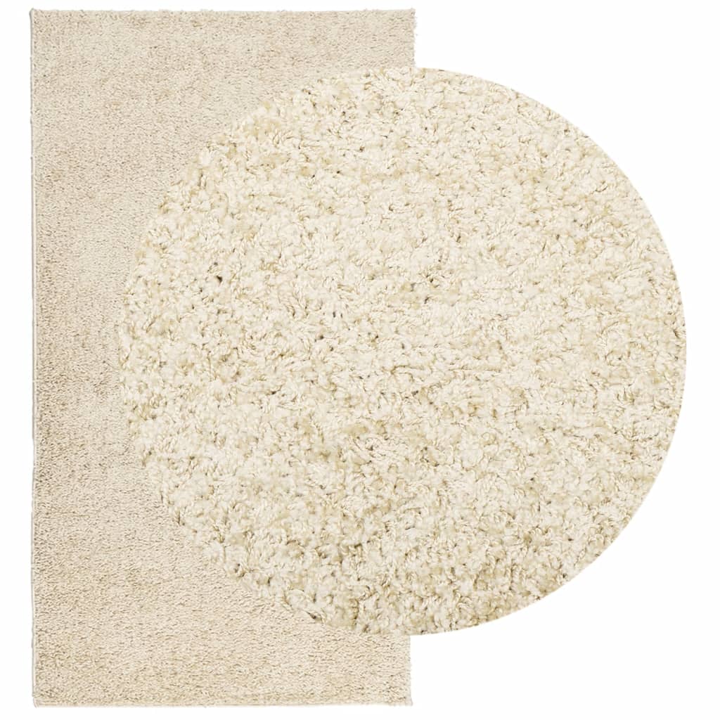 Vidaxl Rug Pamplona Shaggy meget moderne 60x110 cm guldfarve