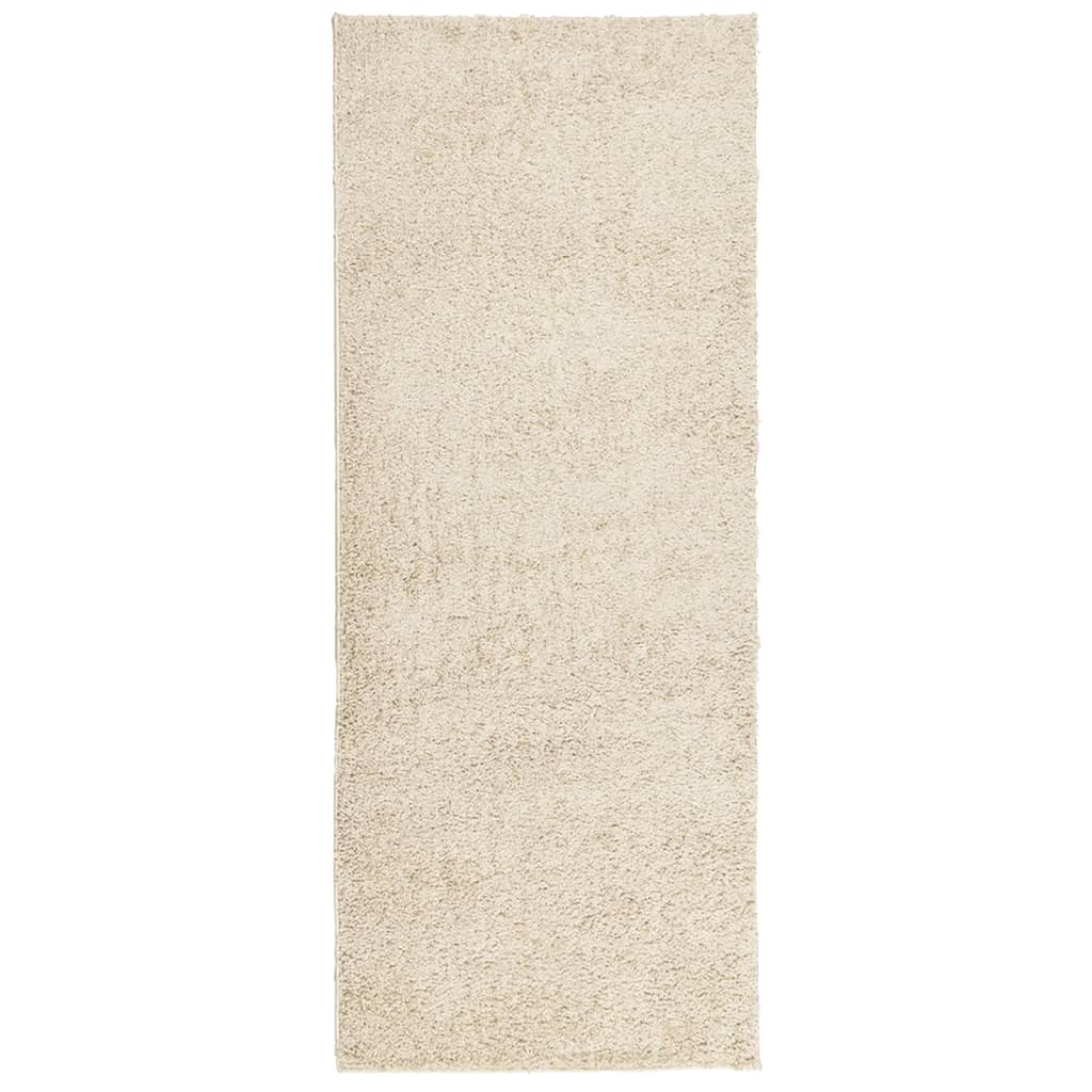 Vidaxl tapis Pampelona Shaggy High-Modern 80x200 cm Couleur en or