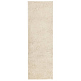 Vidaxl Rug Pamplona Shaggy Svært moderne 80x250 cm gullfarge