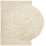 VidaXL tapis pamplona shaggy poils longs moderne 120x170 cm or