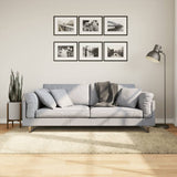 Vidaxx tapis pamplona shaggy poils longs moderne 140x200 cm or