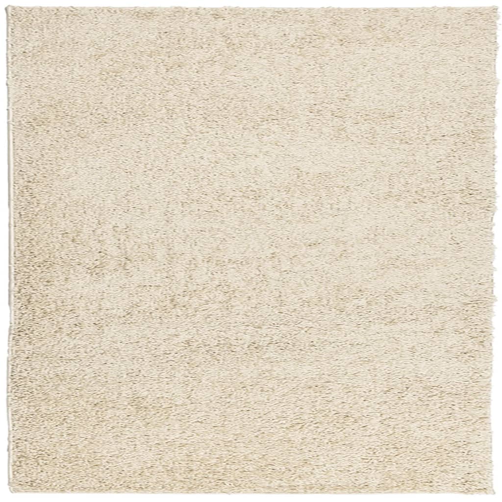 VIDAXL RUAM PAMPLONA SHAGGY ALTOGGIO MODERNO 160x160 cm d'oro