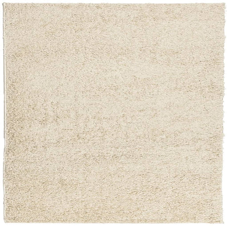 Vidaxx tapis pamplona shaggy poils longs moderne 160x160 cm or