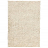 VidaXL tapis pamplona shaggy poils longs moderne 240x340 cm or