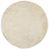 Vidaxx tapis pamplona shaggy poils longs moderne ø 80 cm doré