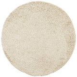 Vidaxx tapis pamplona shaggy poils longs moderne ø 200 cm couleur or