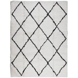 Vidaxl rug Pamplona Shaggy Highly Pole 300x400 cm cream and black