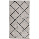 Vidaxl Rug Pamplona Shaggy visoko pol 80x150 cm bež antracit