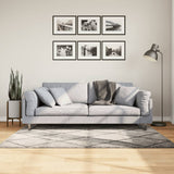 VidaXL tapis pamplona shaggy poils longs 120x170 cm beige anthracite