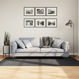 VidaXL tapis iza poils ras scandinave 100x200 cm anthracite