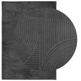 VidaXL tapis iza poils ras scandinave 120x170 cm anthracite