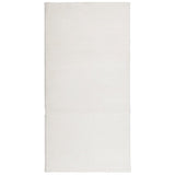 VidaXL tapis Iza poils courts scandinave 100x200 cm crème