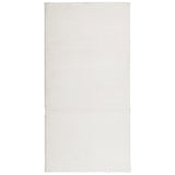 Vidaxl Rug Iza Low -Pile Scandinavian 100x200 cm creme -farvet