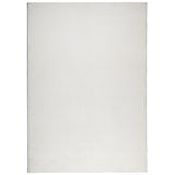 Vidaxl rug IZA Low -pile Scandinavian 140x200 cm cream -colored