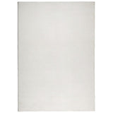 VidaXL tapis Iza poils courts scandinave 160x230 cm crème