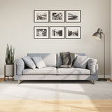 VidaXL tapis Iza poils courts scandinave 160x230 cm crème