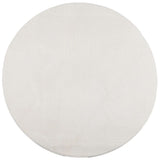 Vidaxl tapis iza poils courts scandinave ø 100 cm crème