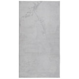 VidaXL tapis Iza poils courts scandinave 80x150 cm gris