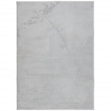 VidaXL tapis Iza poils courts scandinave 200x280 cm gris
