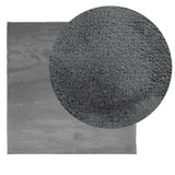 Vidaxx tapis oviedo poils ras 200x200 cm anthracite