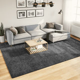 VidaXL Tapis OVIEDO poils ras 240x340 cm anthracite