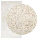 VidaXL tapis oviedo poils ras 60x110 cm beige