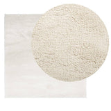 Bidaxl -mattan Oviedo Low -Pile 120x120 cm beige