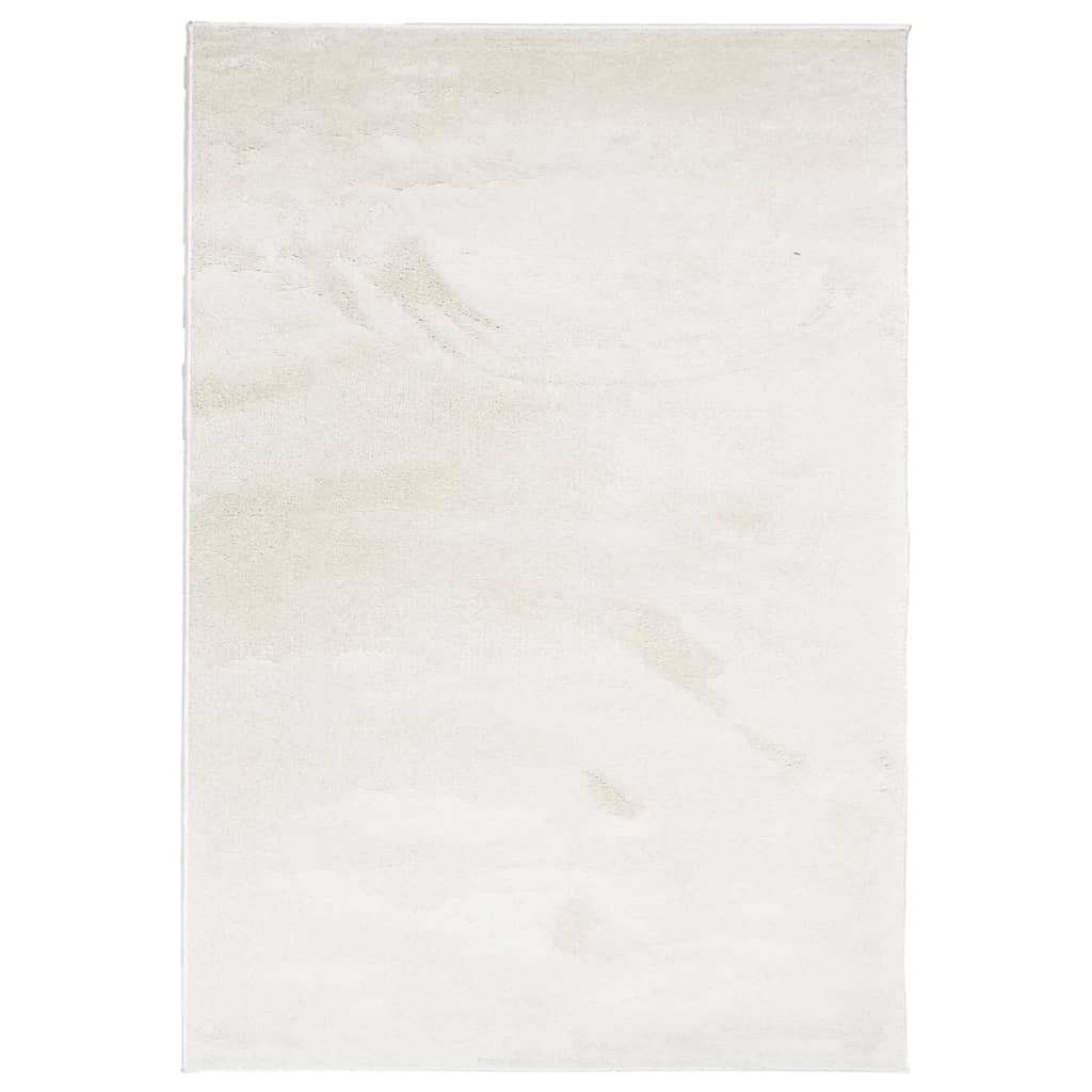 Vidaxl Rug Oviedo lav haug 160x230 cm beige